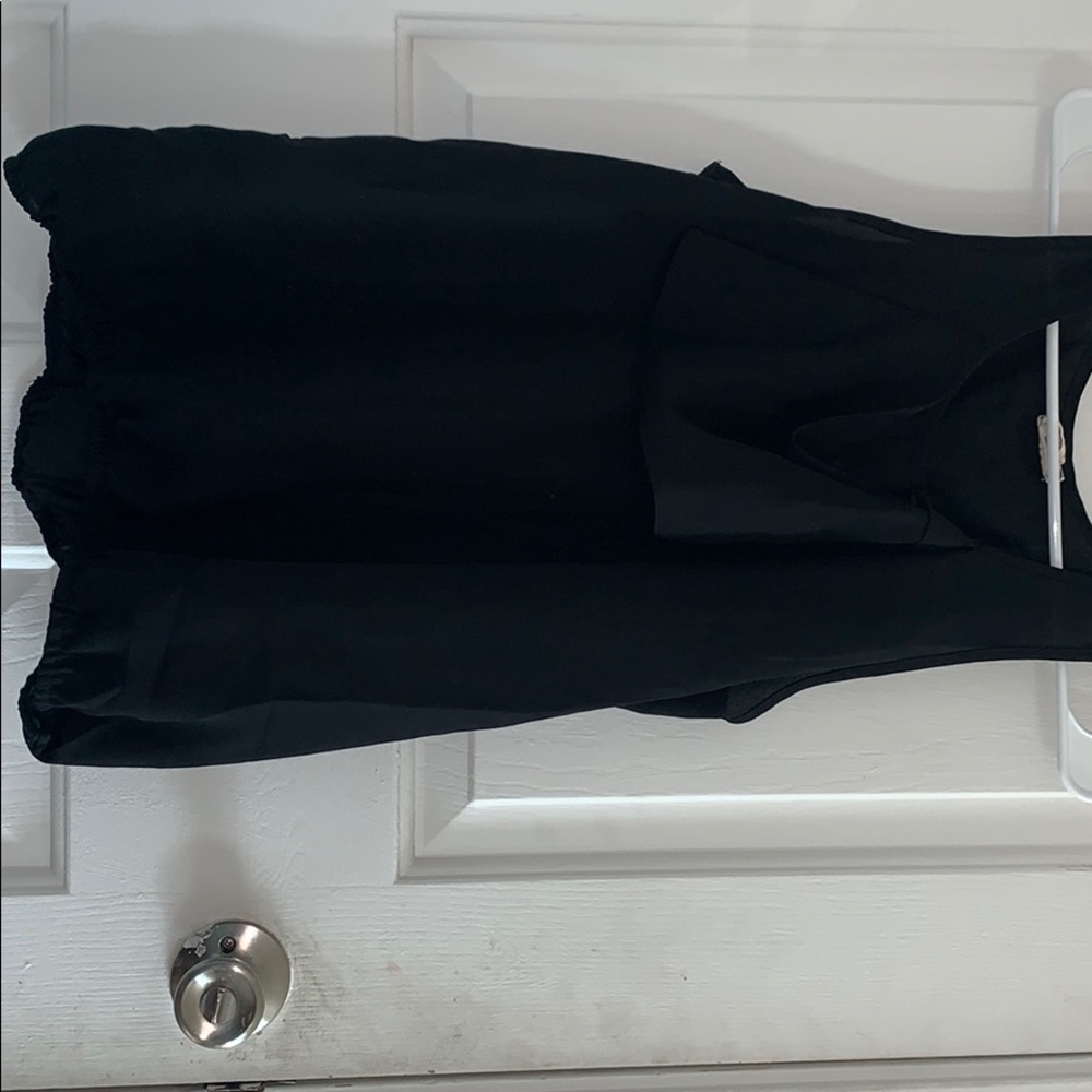 Black tank blouse